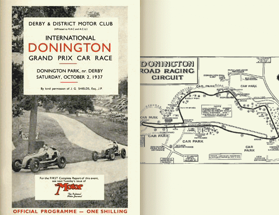 Donington Programme